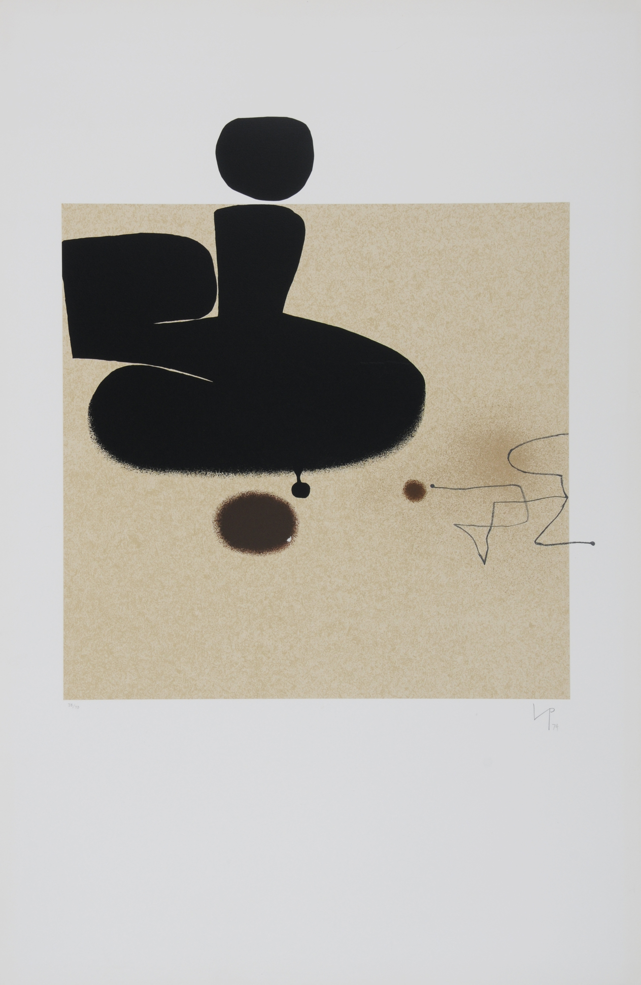 Victor Pasmore, Blatt aus "Points of Contact No. 26"