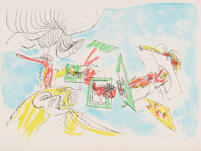 3 sheets: le visage inférieur, 1973; hecatombe de toros