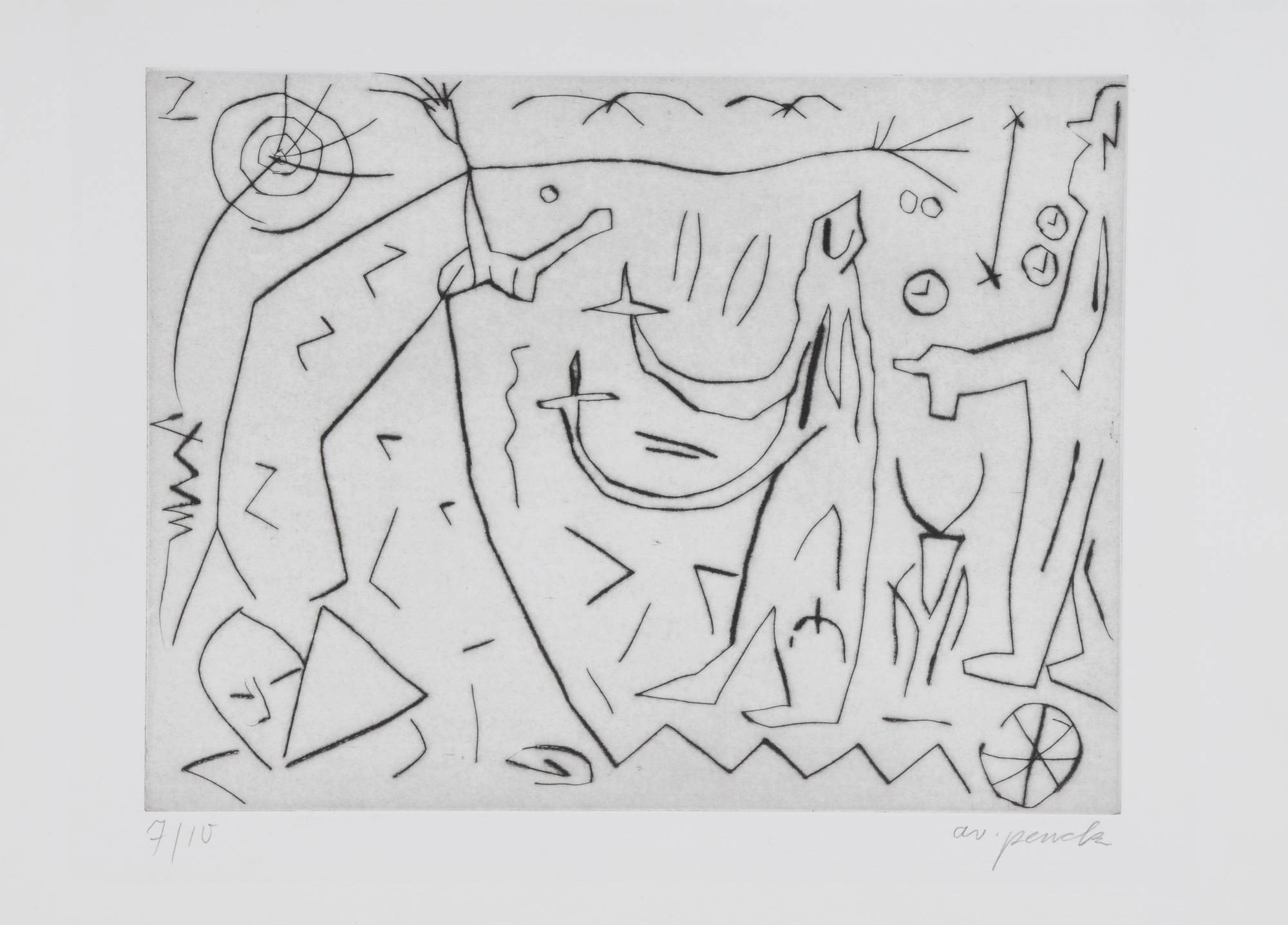 A.R. Penck, Untitled