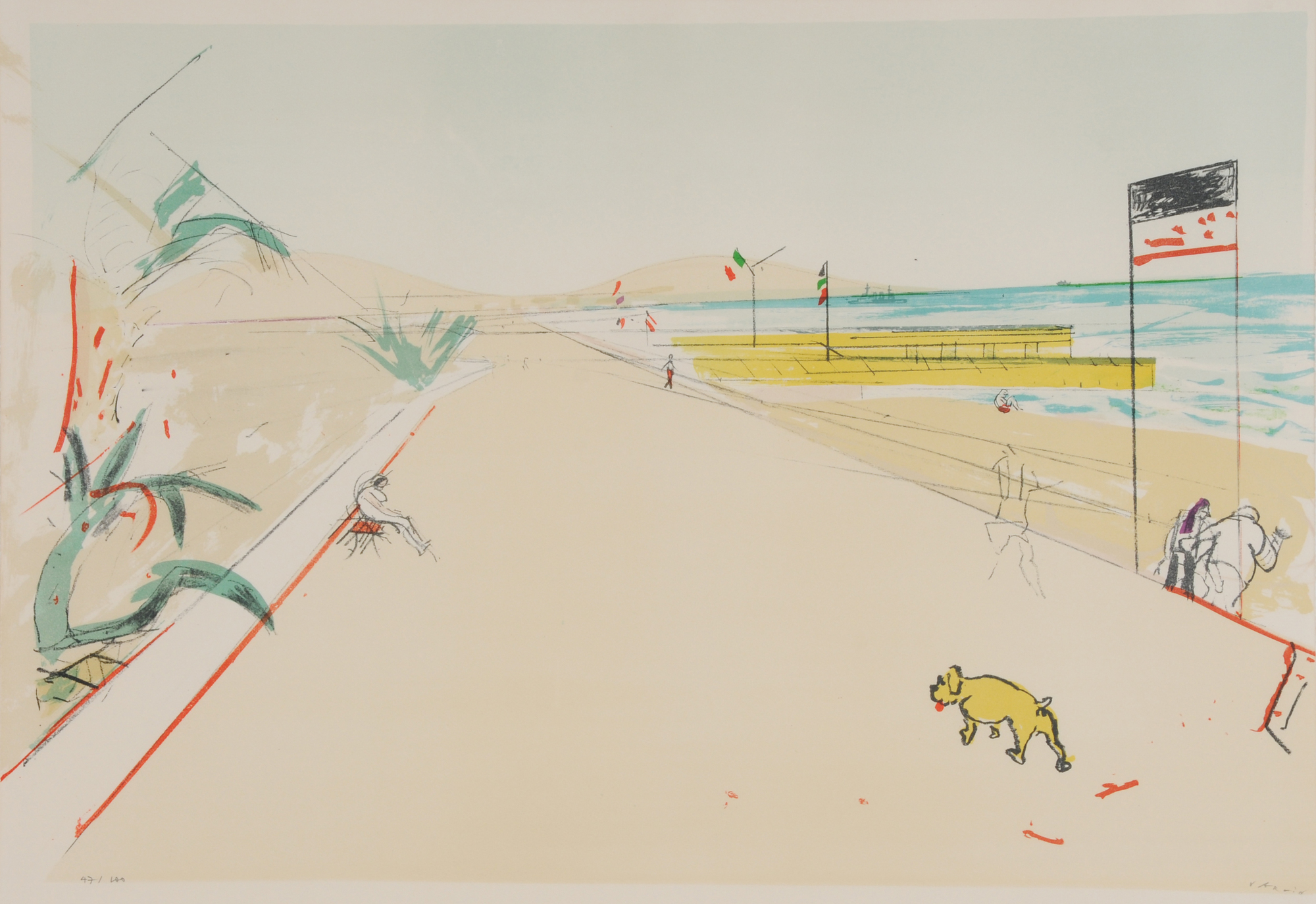 Varlin, Italian Boardwalk