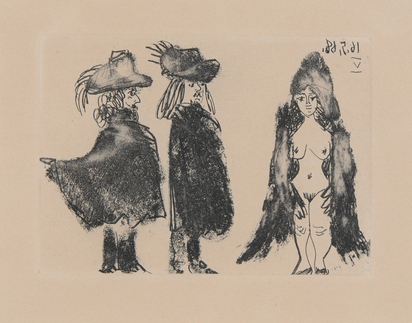 Sheet from "La Celestine" von Fernando de Rojas