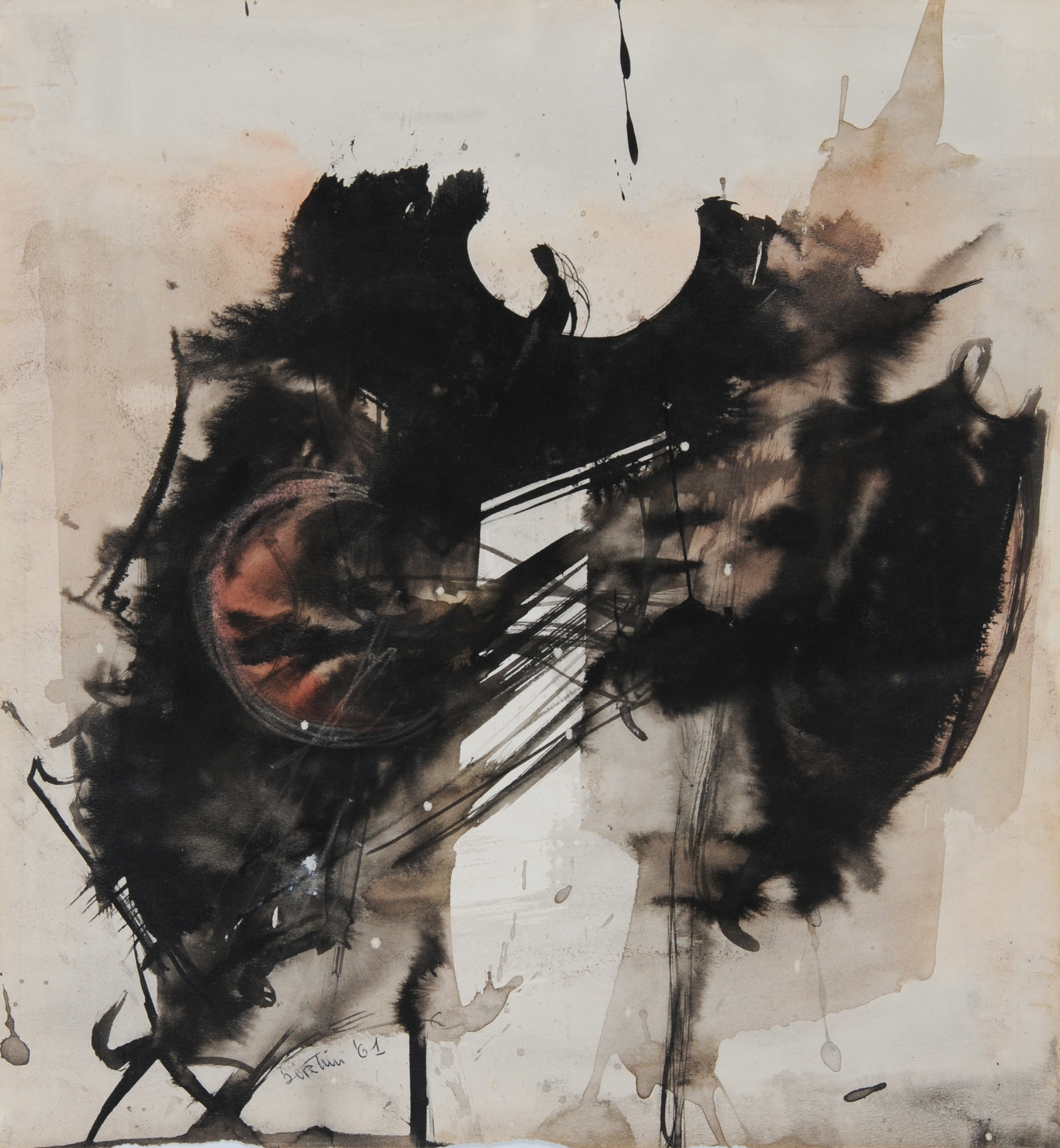 Gianni Bertini, Untitled