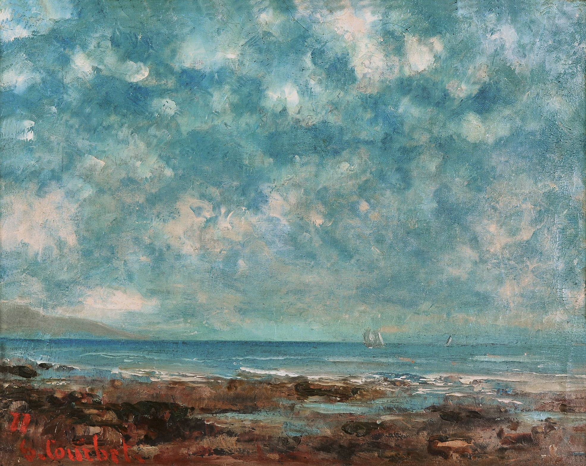 Gustave Courbet, Lac Léman