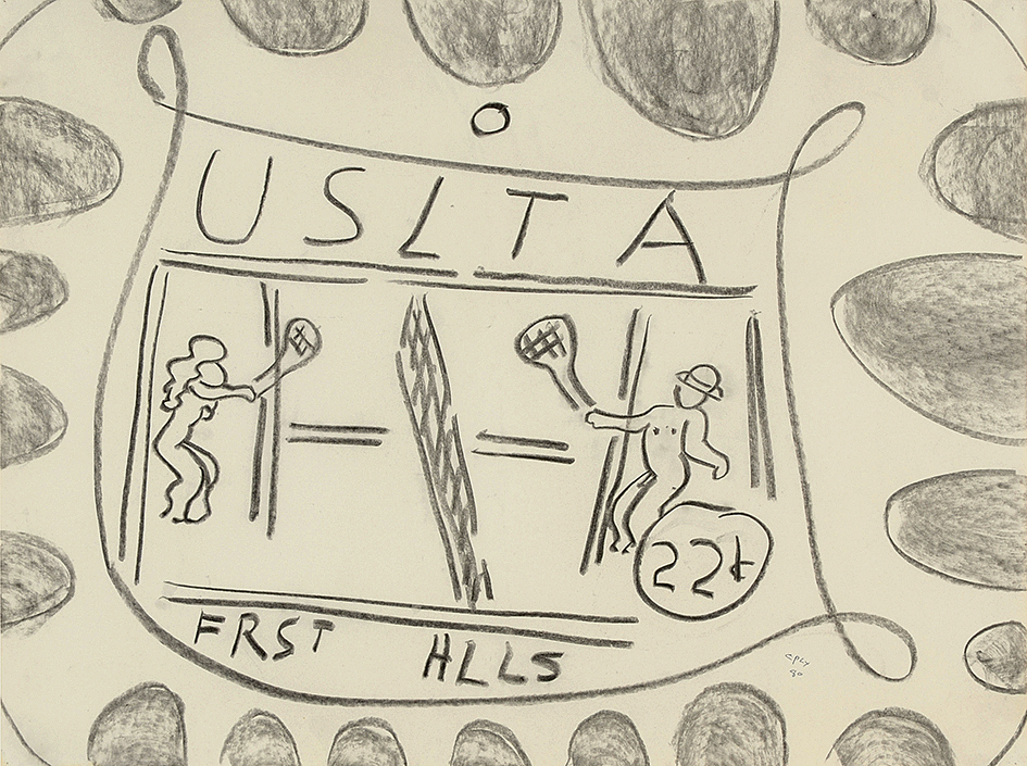William Nelson Copley, USLTA Frst Hlls 
(US Lawn Tennis Association Forest Hills)