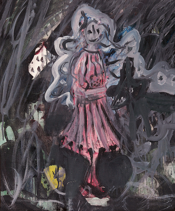 Girl With Pink Dress