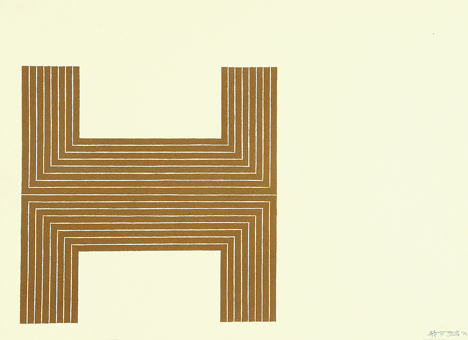 Frank Stella, Pagosa Springs, aus "The Copper Series"