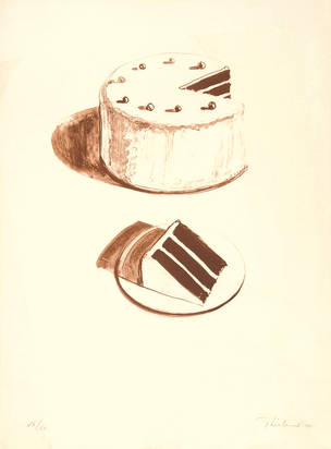 Chocolate Cake, 
aus "Seven Still Lifes and a Rabbit"