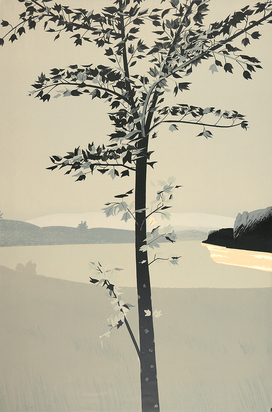 2 Blätter: Swamp Maple I, 1970; Swamp Maple II