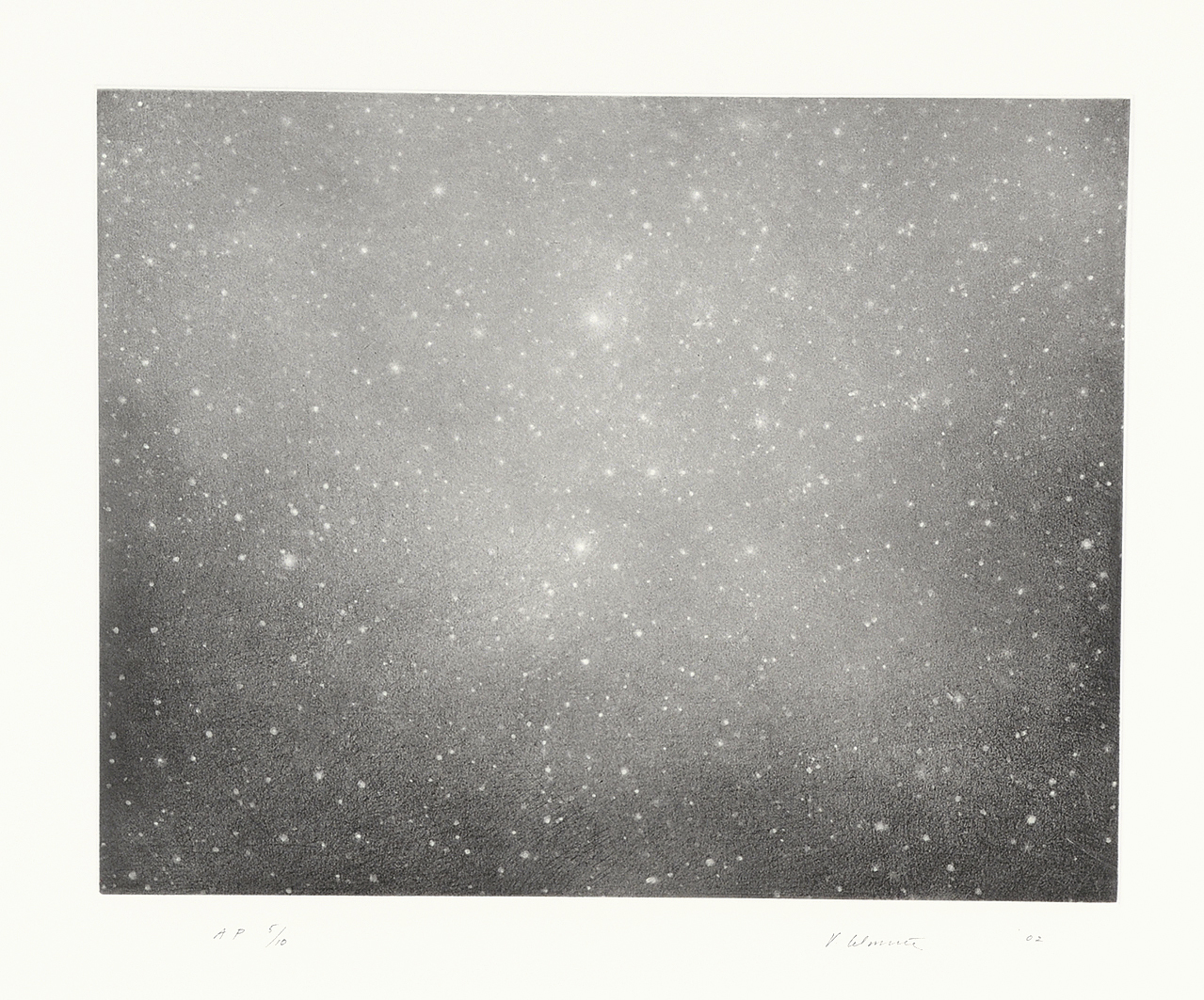 Vija Celmins, Night Sky 3