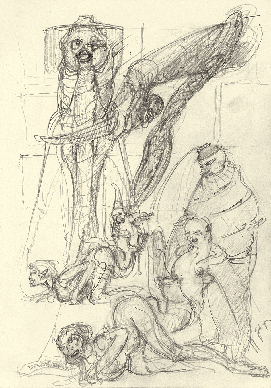 HR Giger, Studie