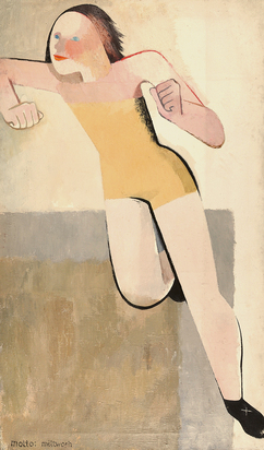 Motto: Mittwoch 
(Detail sketch for the schoolhouse wall painting)
