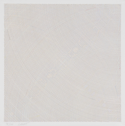 Blatt aus "Arcs from Sides or Corners, Grids and Circles"