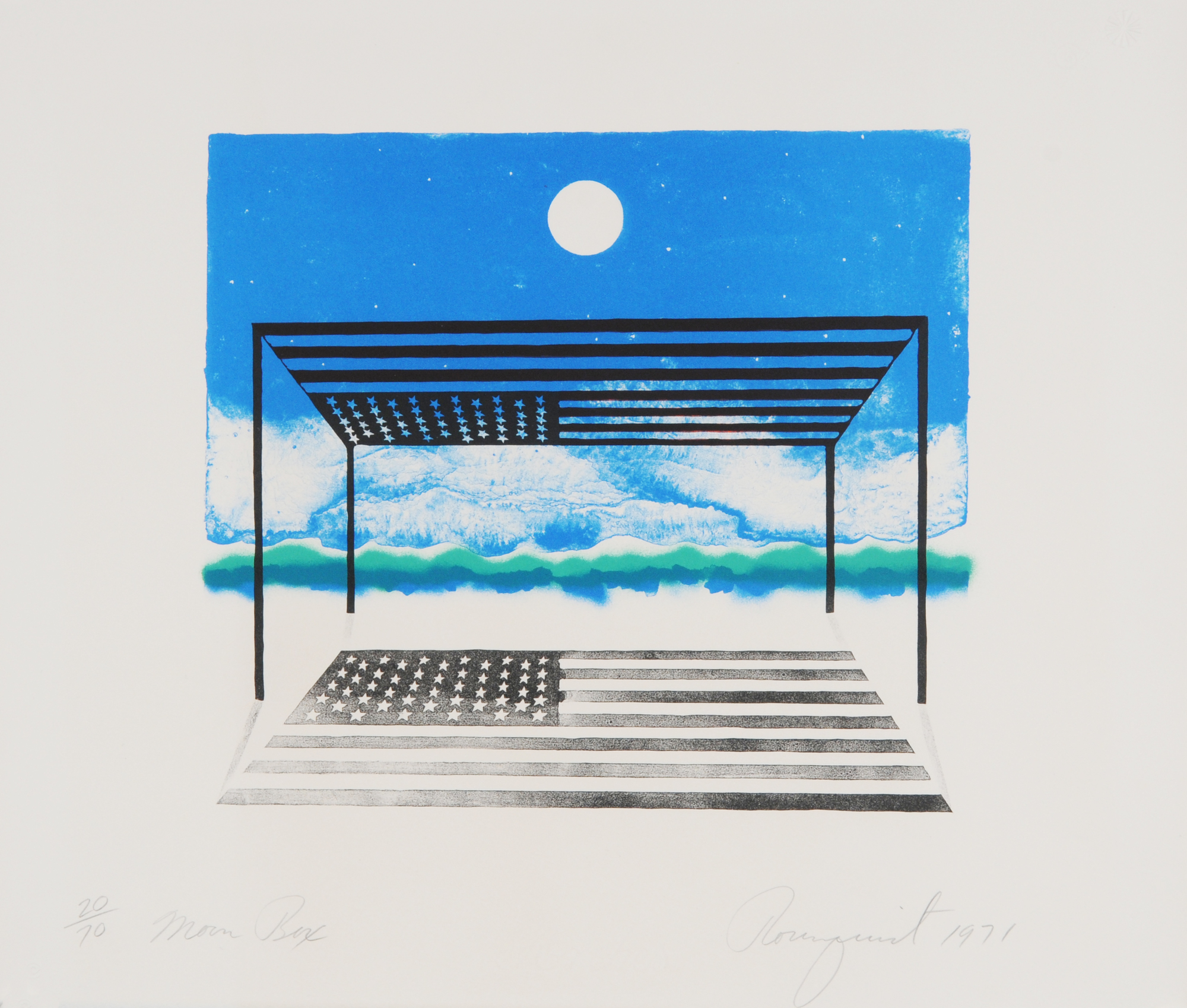 James Rosenquist, Moon Box