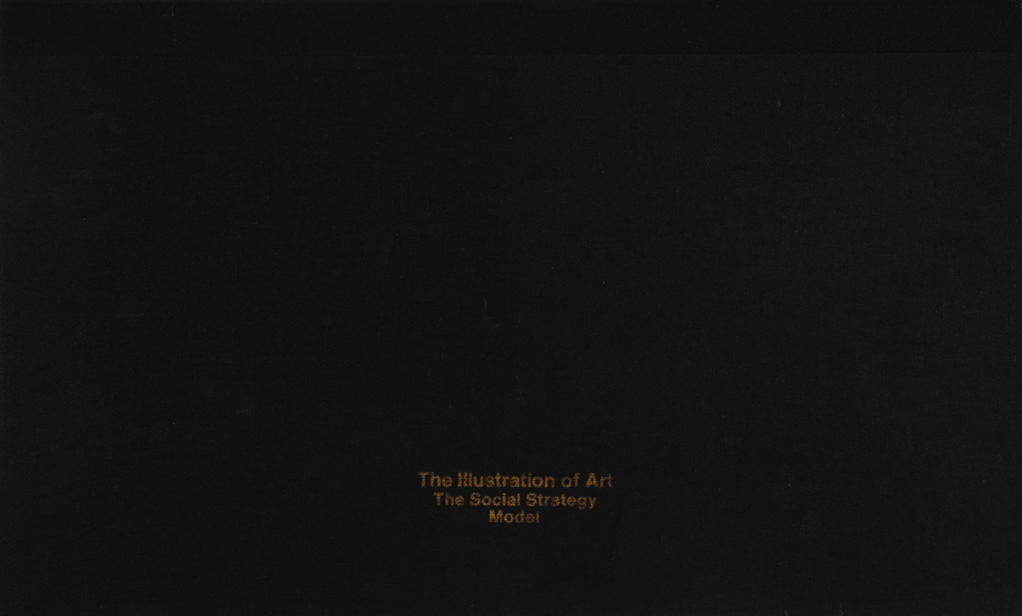 Antonio Dias, Mappe. The Illustration of Art, The Social Strategy, Model