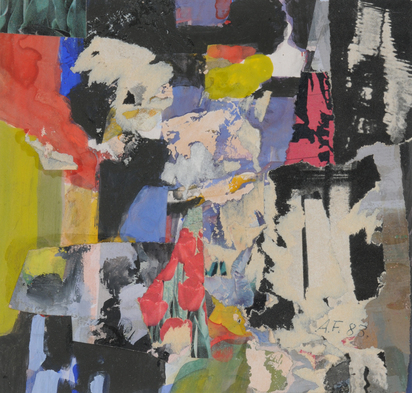 2 Blätter: Ohne Titel, 1983; Gartenstühle
