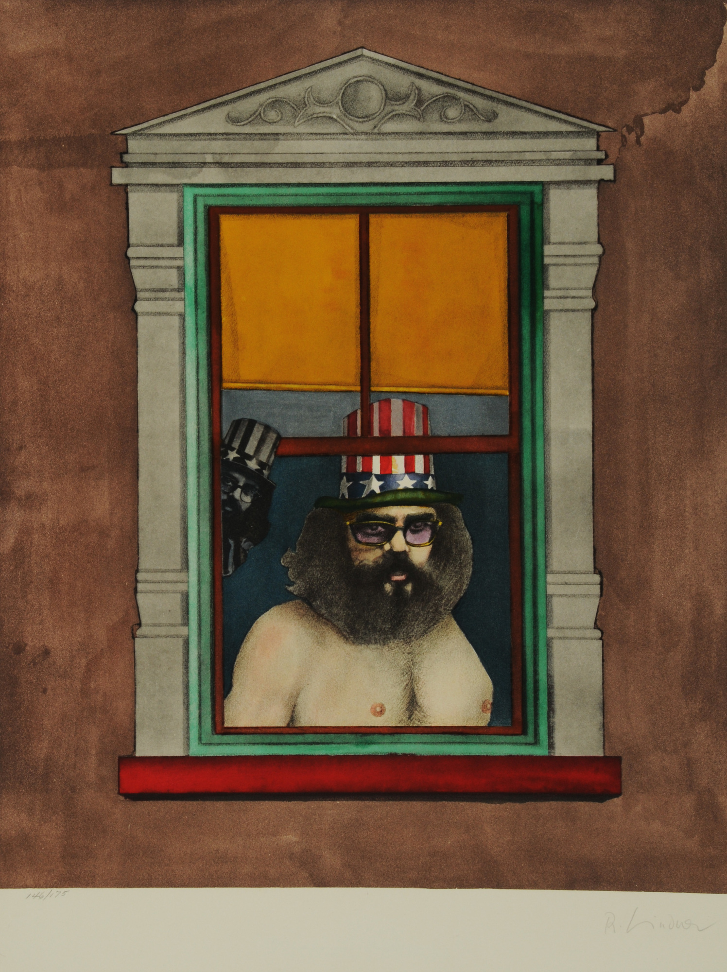 Richard Lindner, Poet, aus "Fun City"