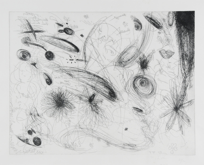 2 sheets: Untitled, 1974; Untitled