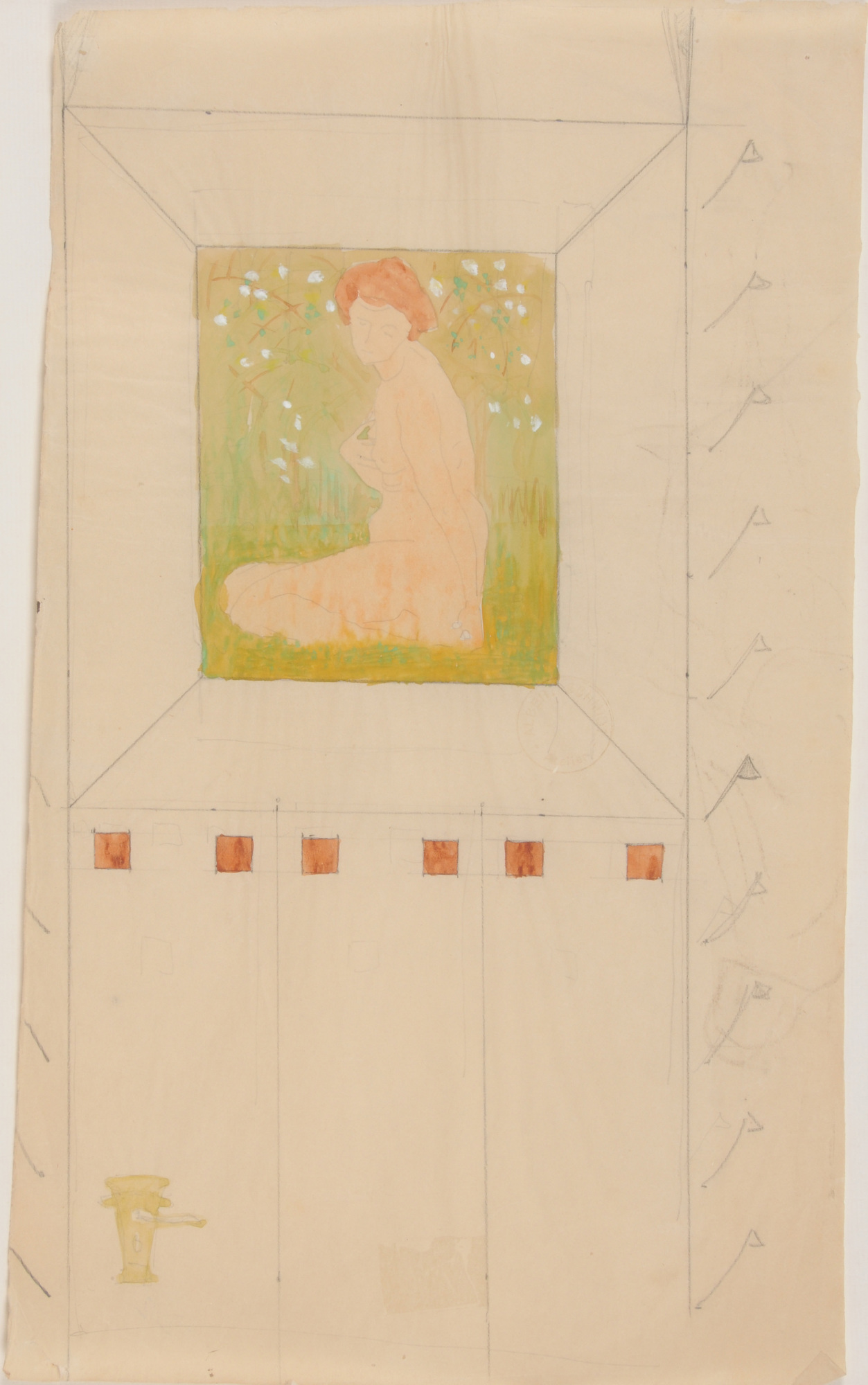 Hans Erni, Pferd
