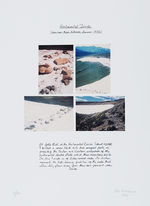 2 sheets: Restricted Growth, 1972; Continental Divide