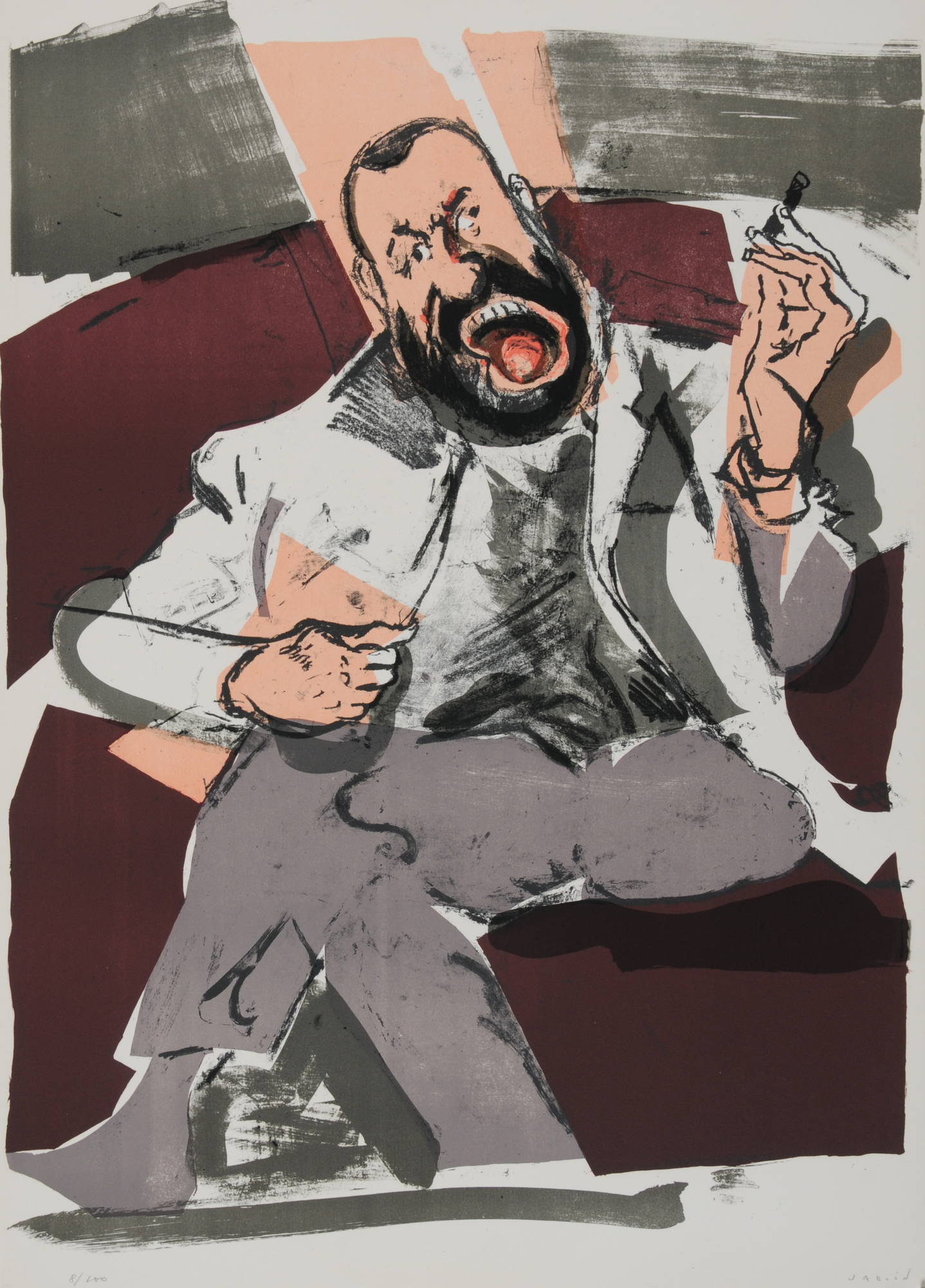 Varlin, Portrait Ernst Scheidegger