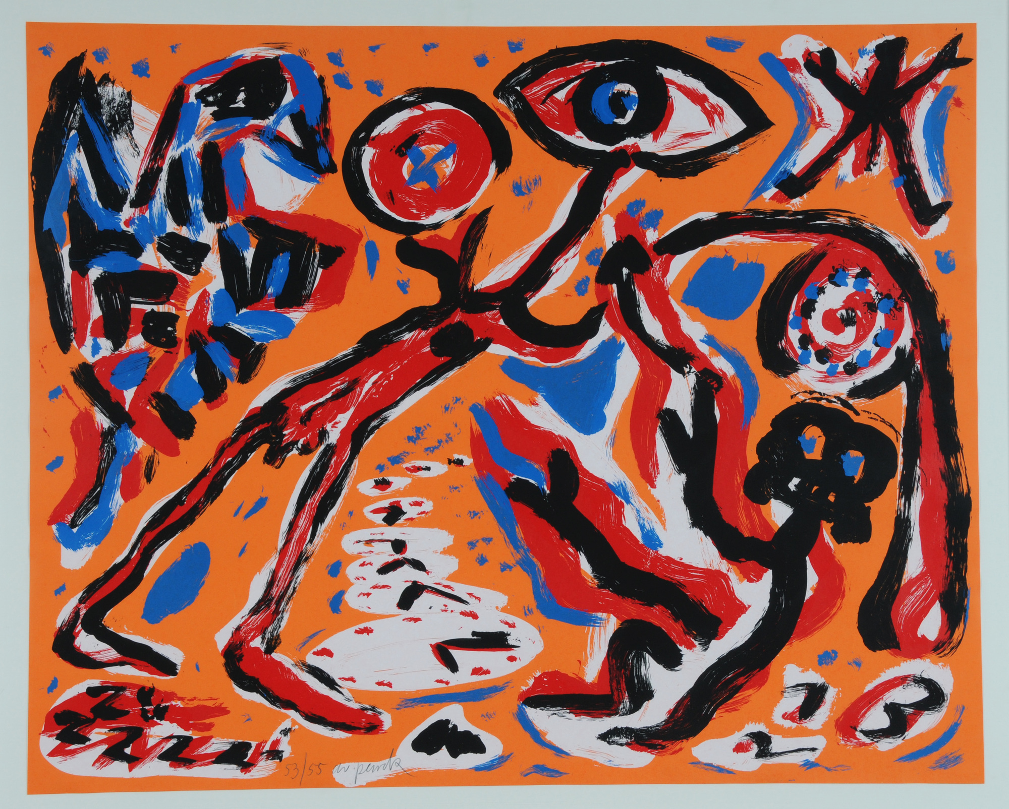 A.R. Penck, Untitled