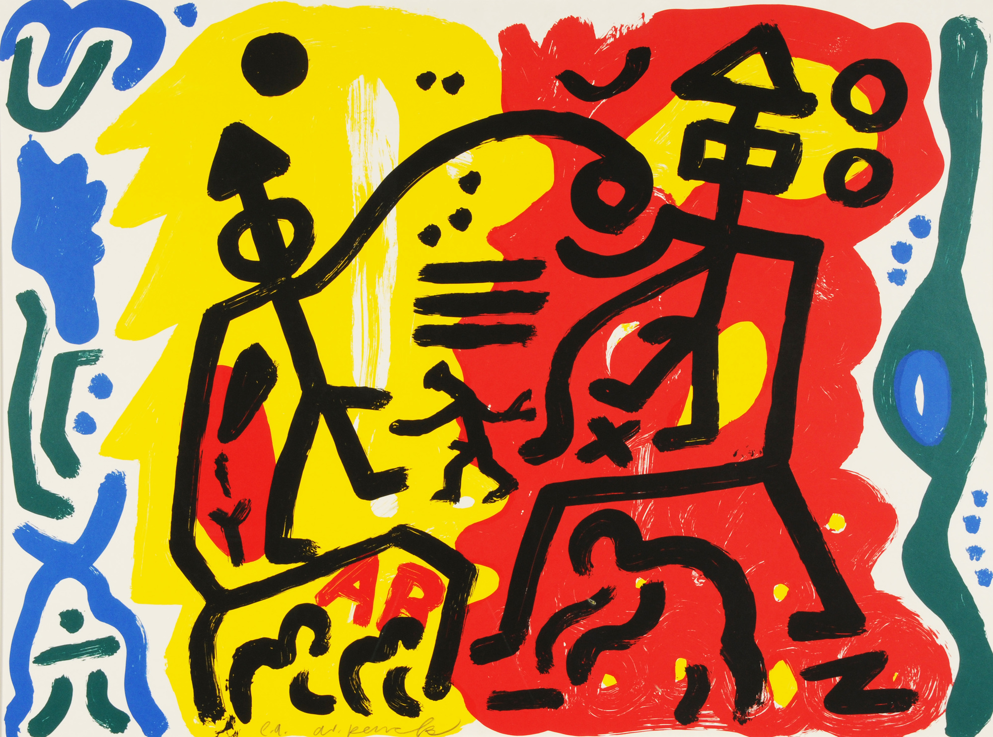 A.R. Penck, Untitled