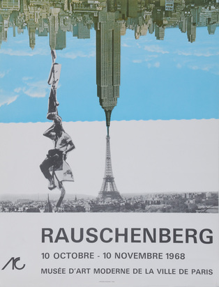 Musée d'Art de la Ville Paris, Rauschenberg, 
10 Octobre - 10 Novembre 1968