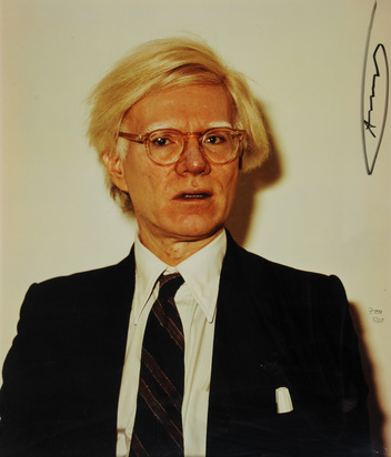 2 Fotografien: Andy Warhol