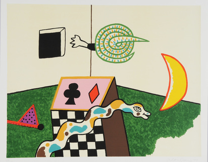 3 sheets: Untitled, 1970 (2); Untitled, 1972