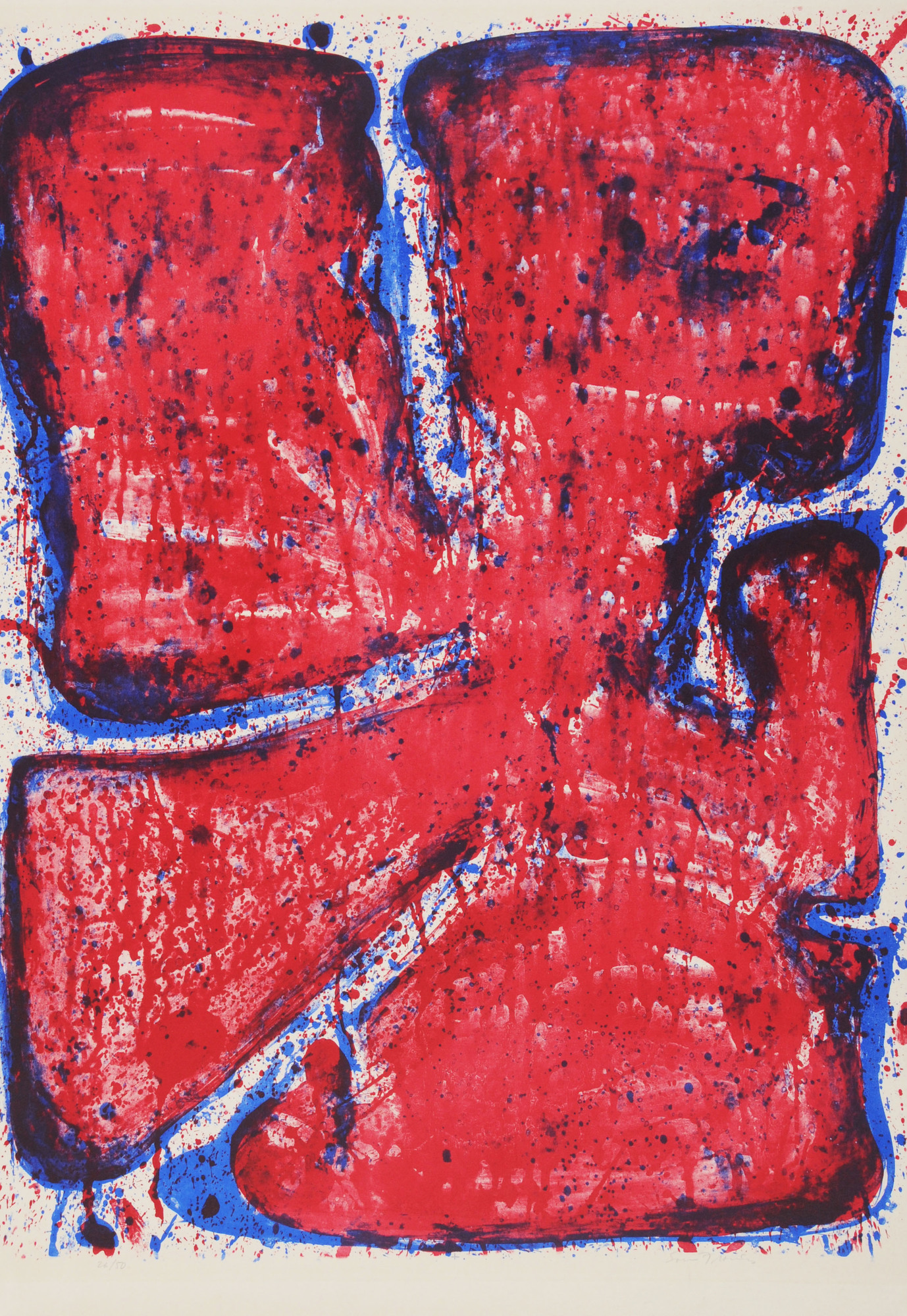 Sam Francis, Blue Blood Stone (SF-7)