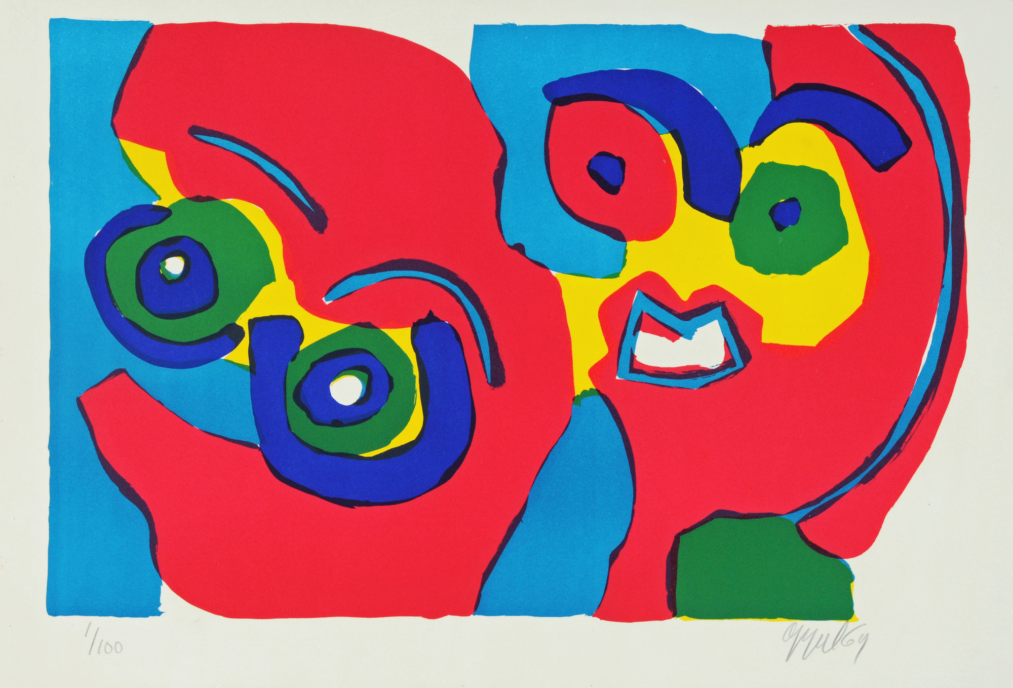 Karel Appel, Untitled (Couple)