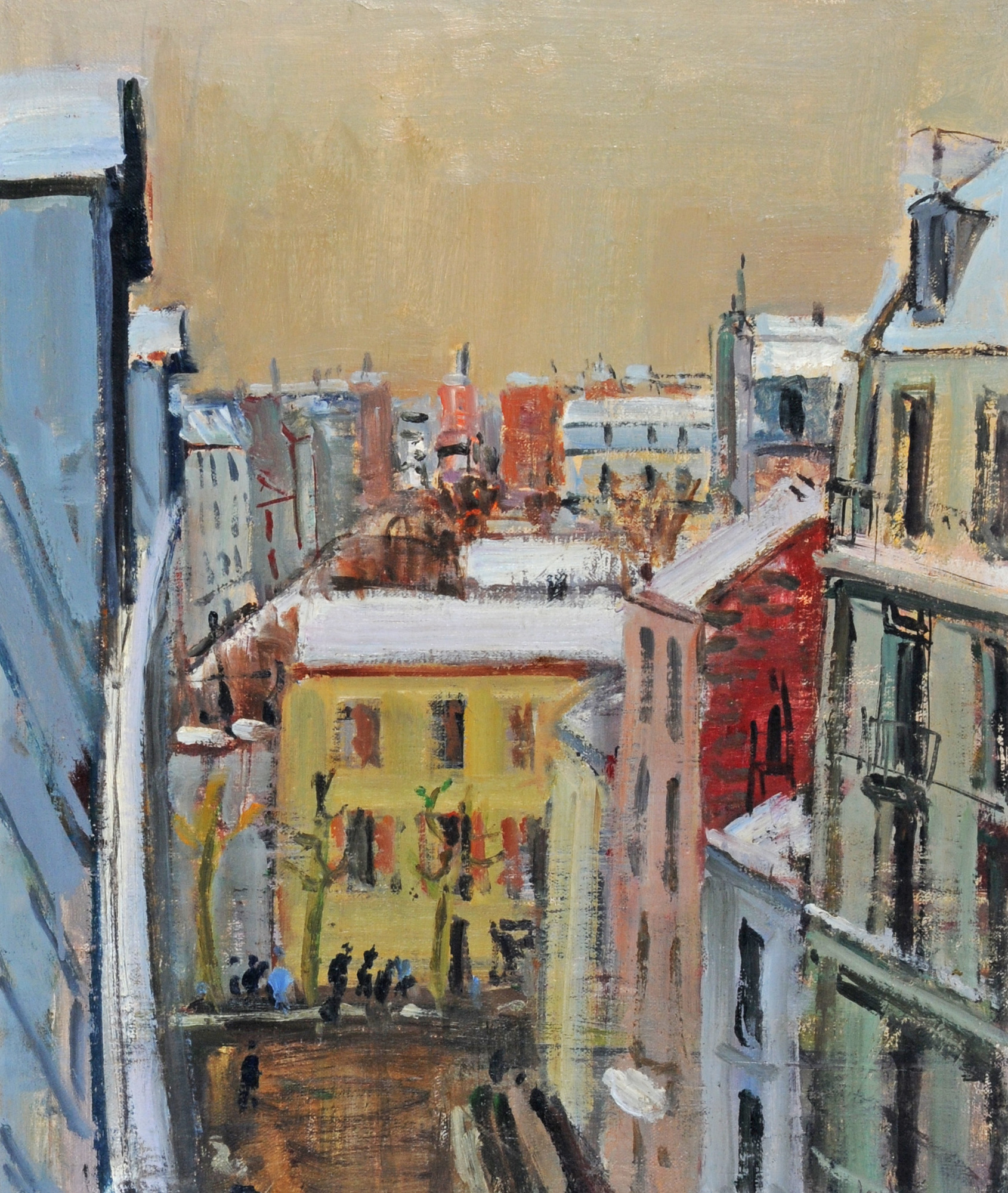 Rudolf Zender, Roofs of Paris
