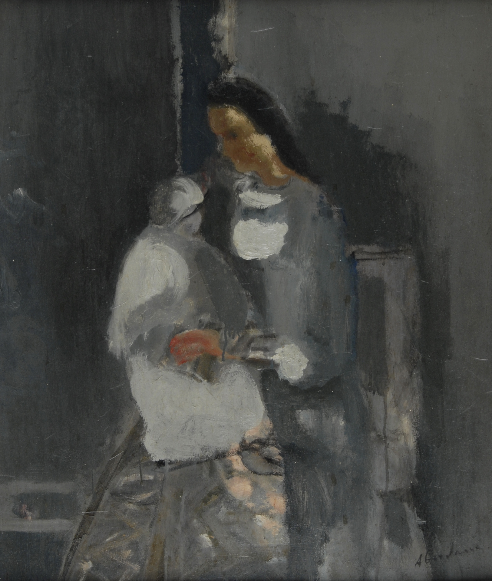 Alfred Aberdam, Maternité