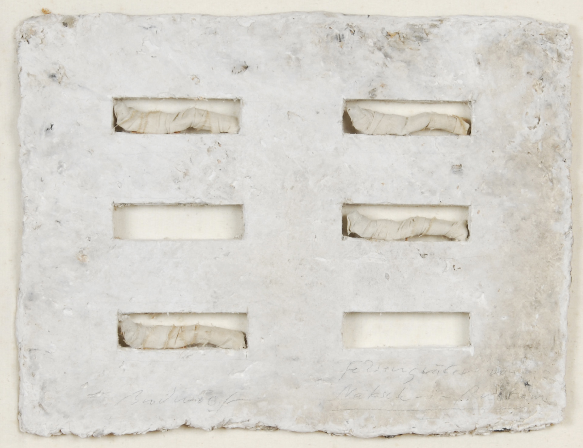 Jürgen Brodwolf, Felsengräber von Naksch-i-Rustam (Persien), from the series "Denkmäler der Kunst"