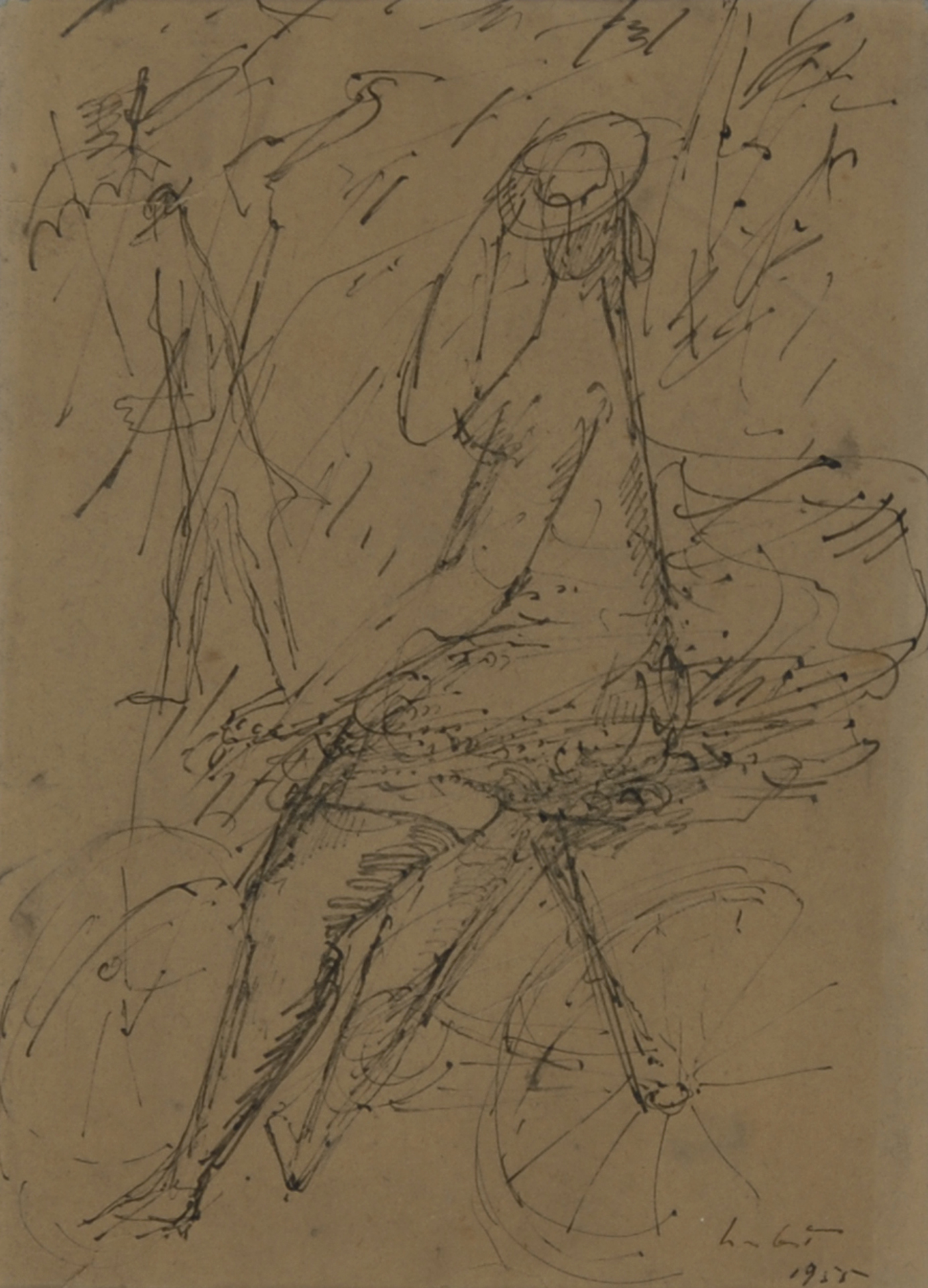 Adolf Herbst, Strassenszene