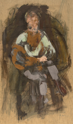 Study of a Sitting Male