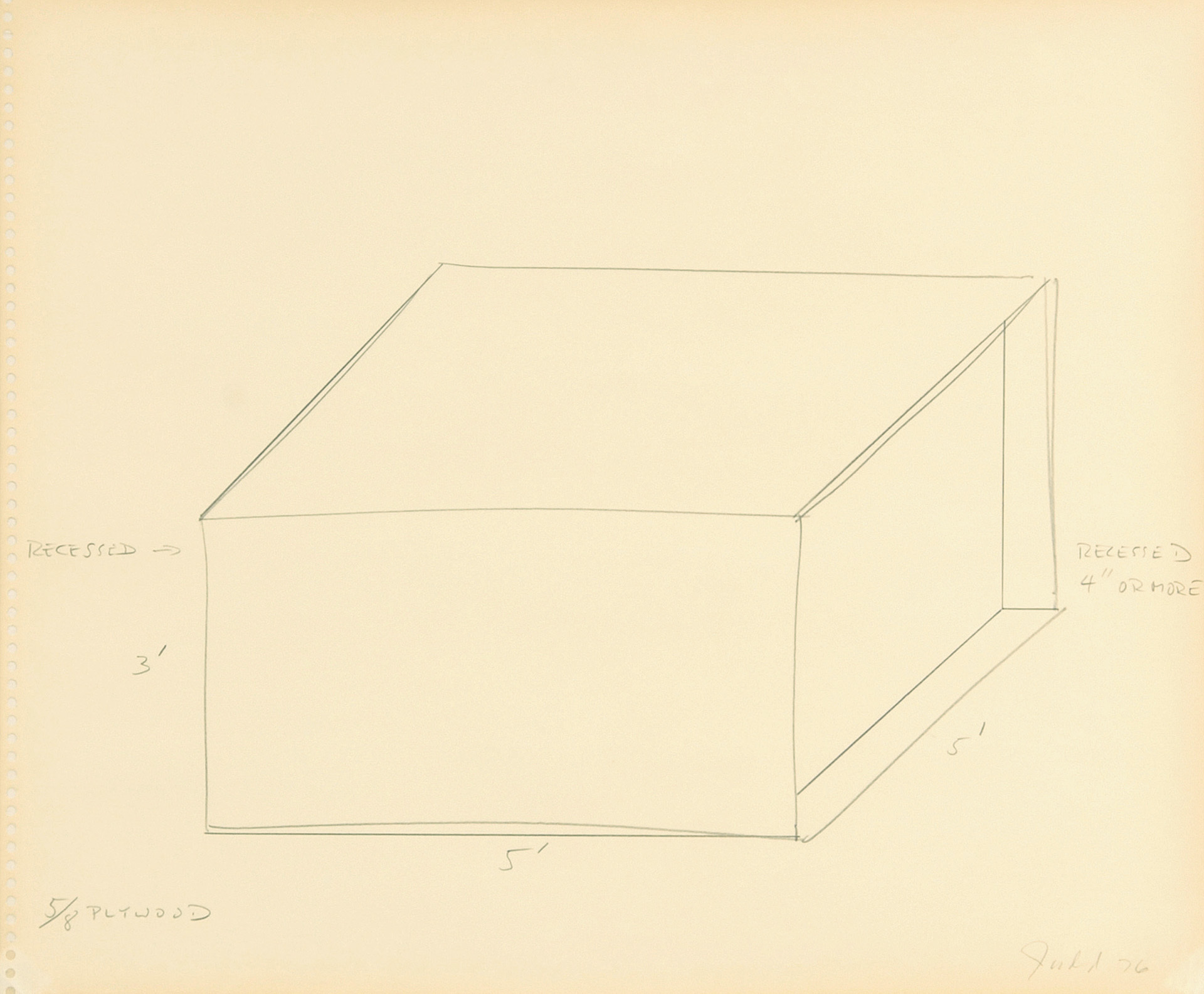 Donald Judd, Untitled