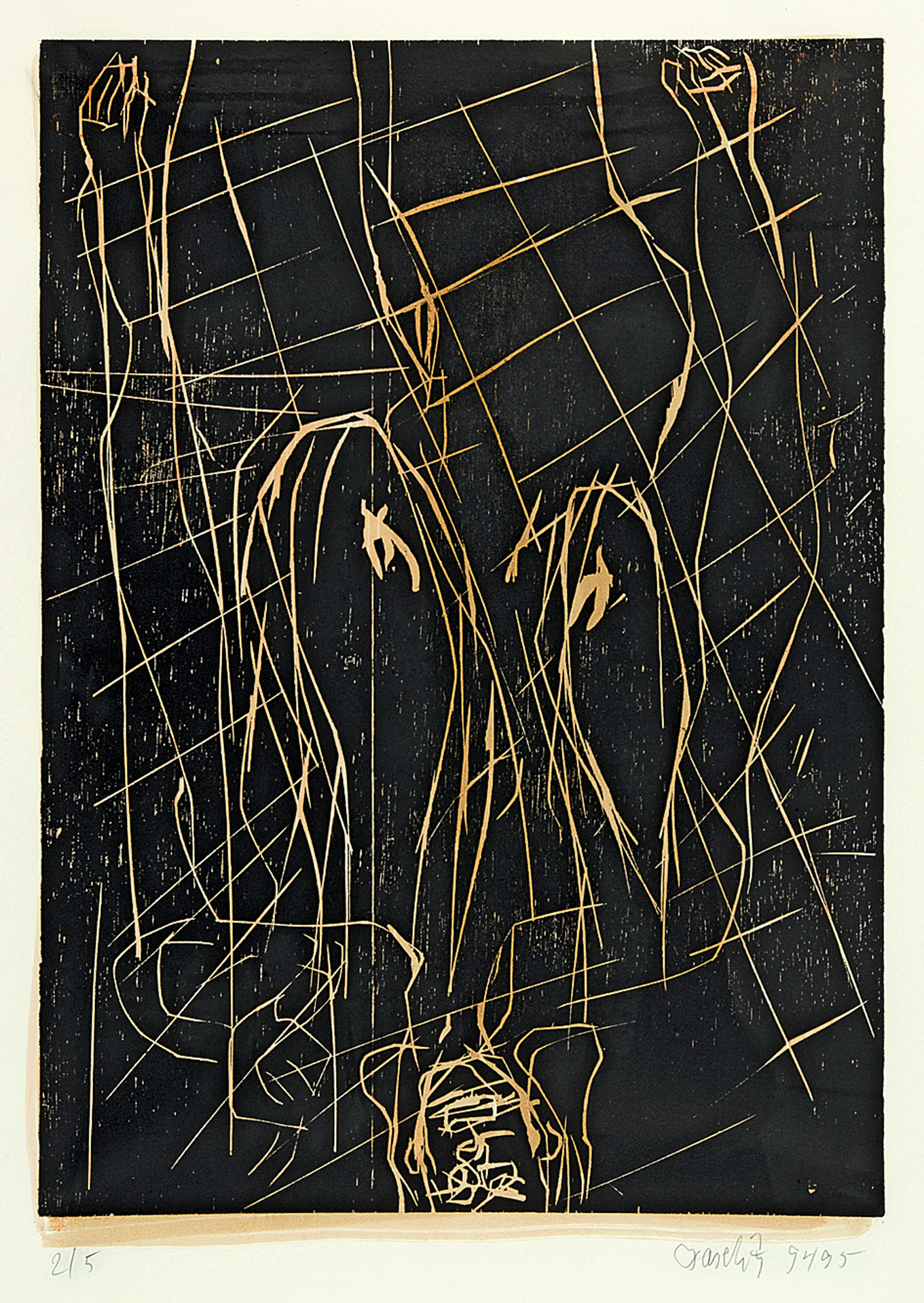 Georg Baselitz, Karos kaum