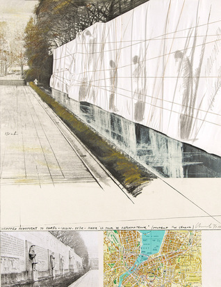 Wrapped Mur des Réformateurs, Project for Geneva