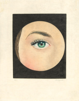 nach. L'oeil, aus "Le lien de paille"