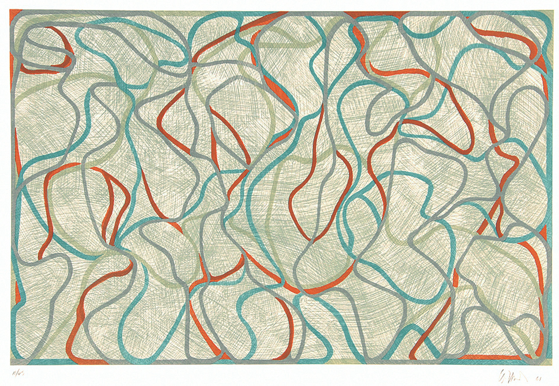 Brice Marden, Eagles Mere Muses
