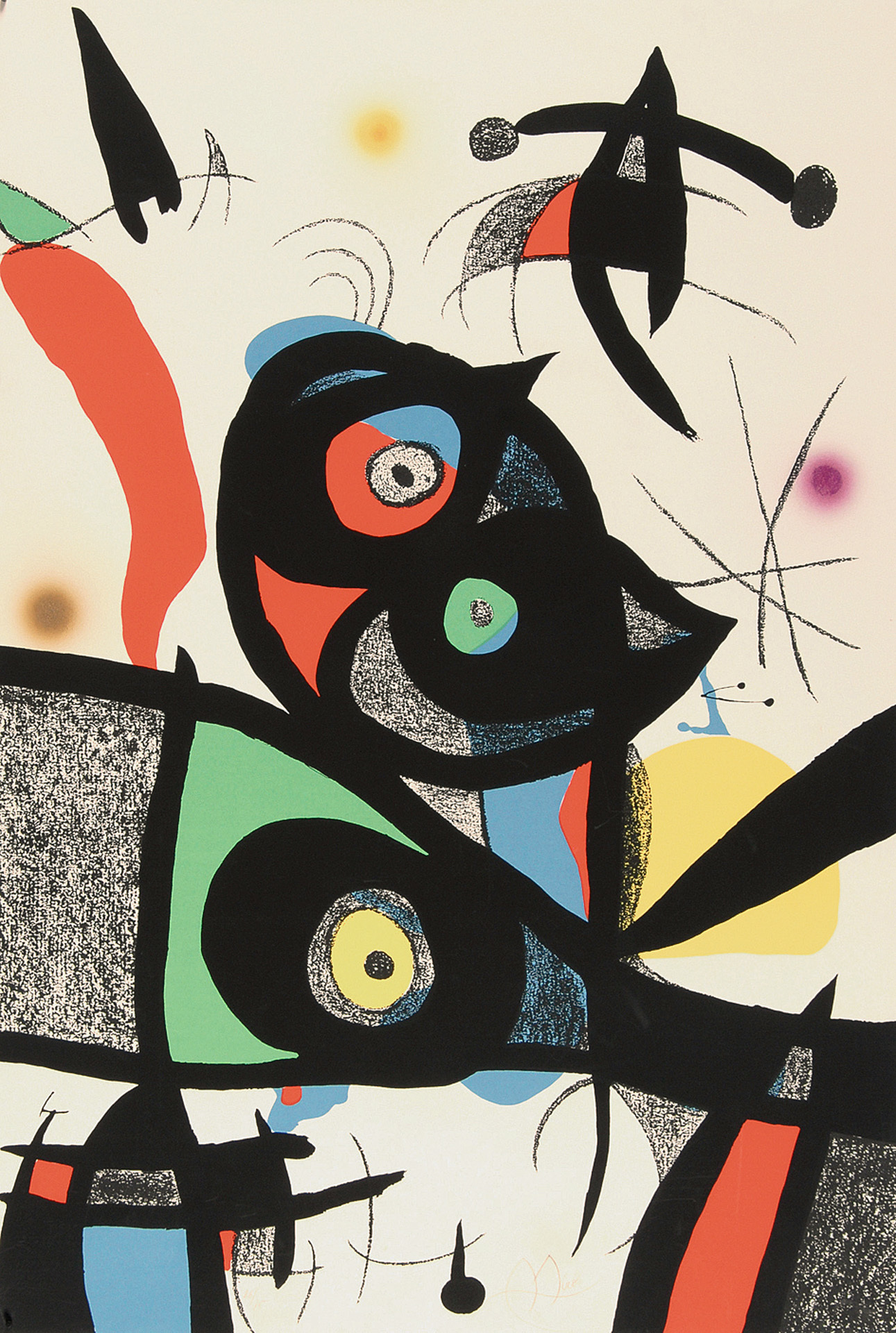 Joan Miró, Blatt aus "Oda a Joan Miró"