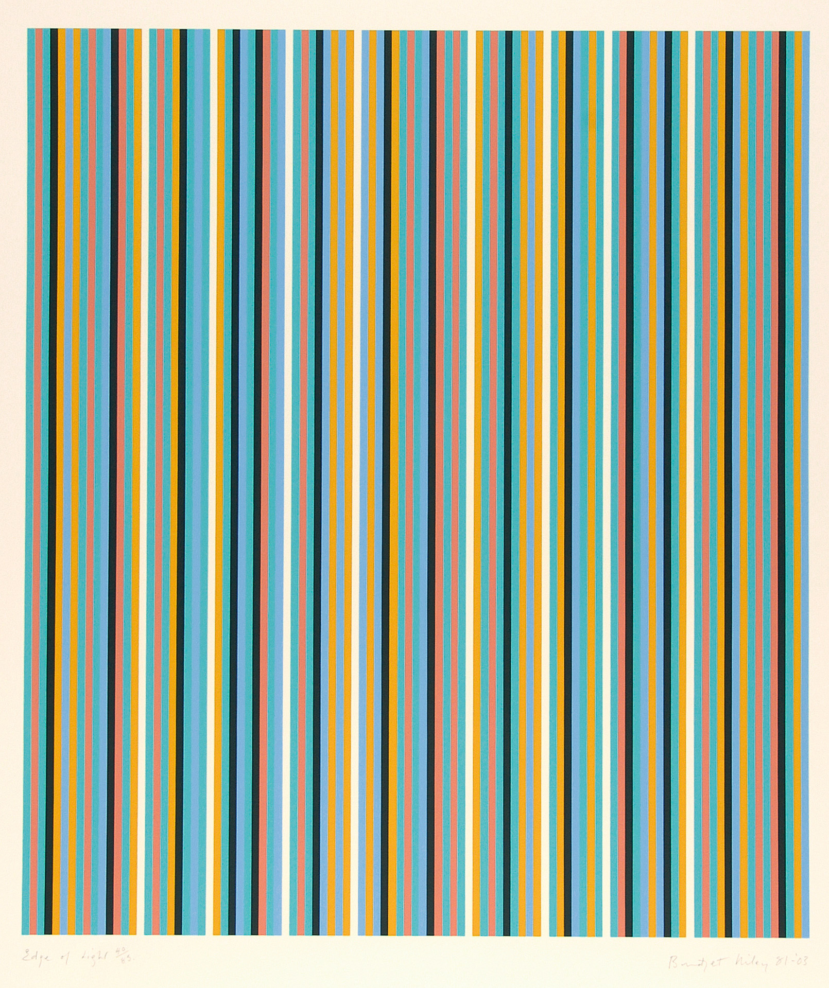 Bridget Riley, Edge of Light