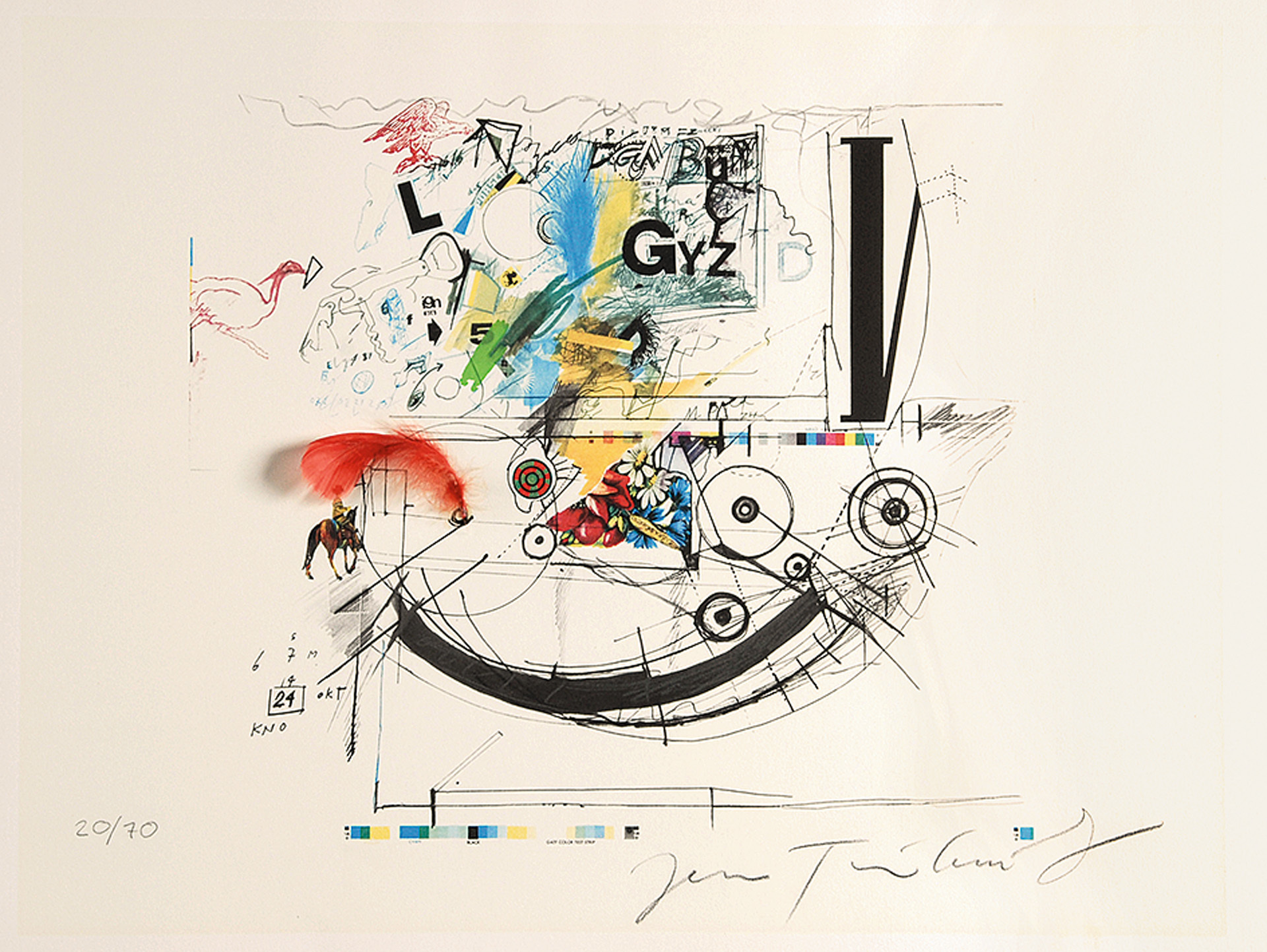 Jean Tinguely, Gyz