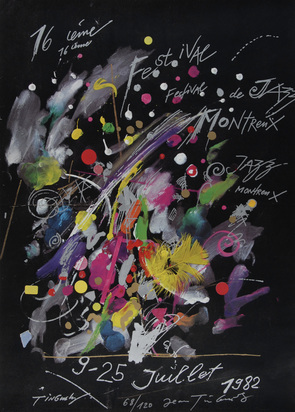 Plakat. Montreux Jazz Festival