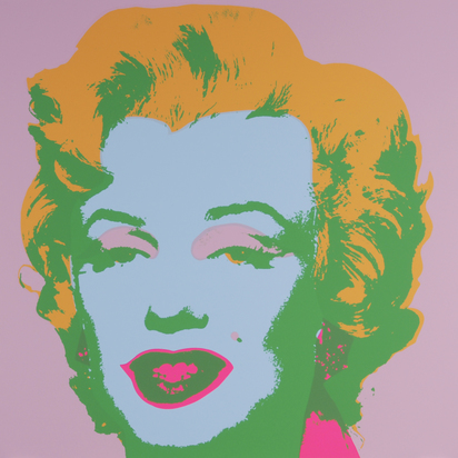 2 Blätter: nach. Marilyn Monroe, 1967