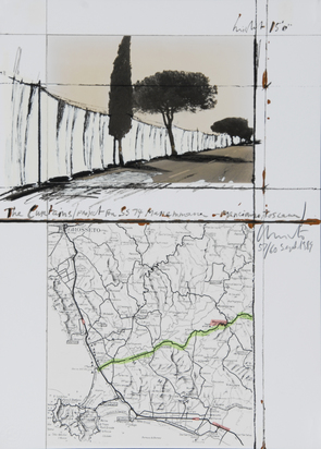 The Curtains, Project for SS 74 Maremmana, Manciano Toscana