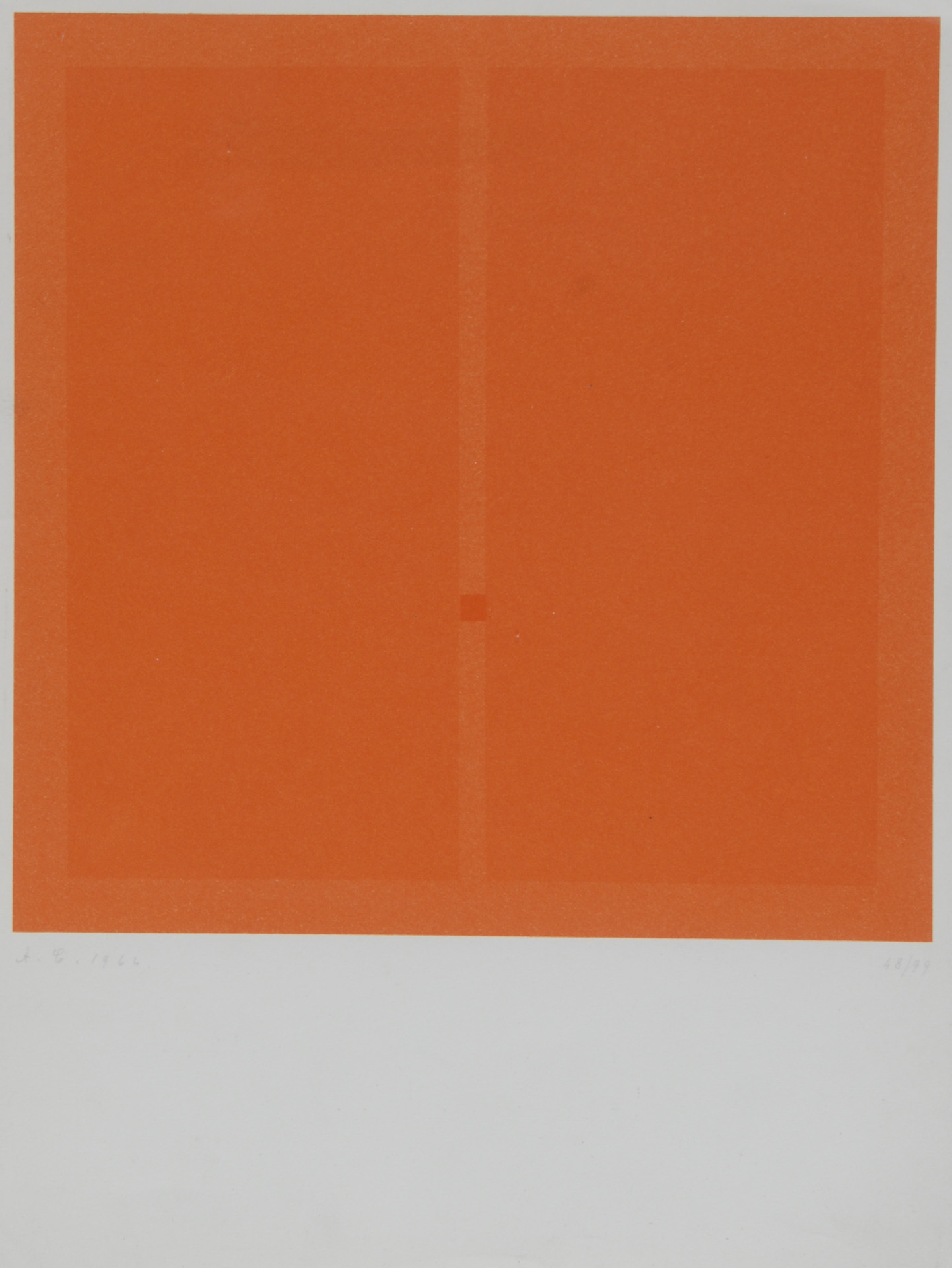 Antonio Calderara, 2 sheets: Senza titolo 1964-76; Senza titolo