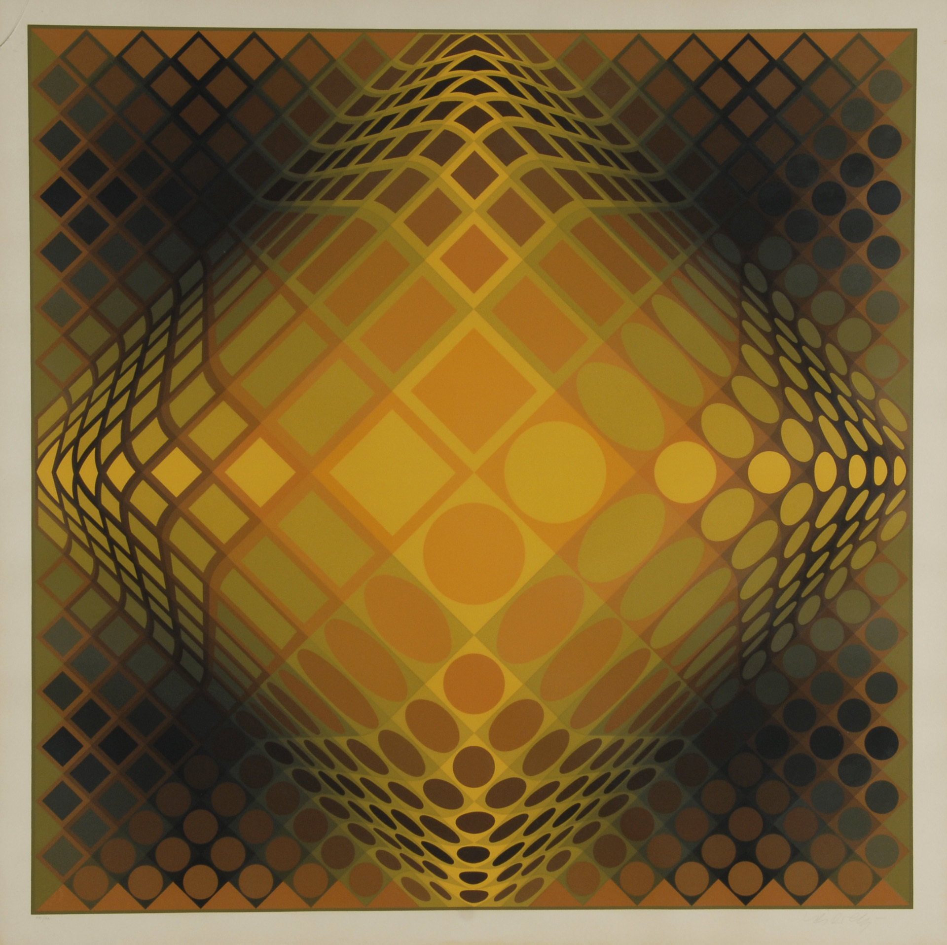 Victor Vasarely, Komposition