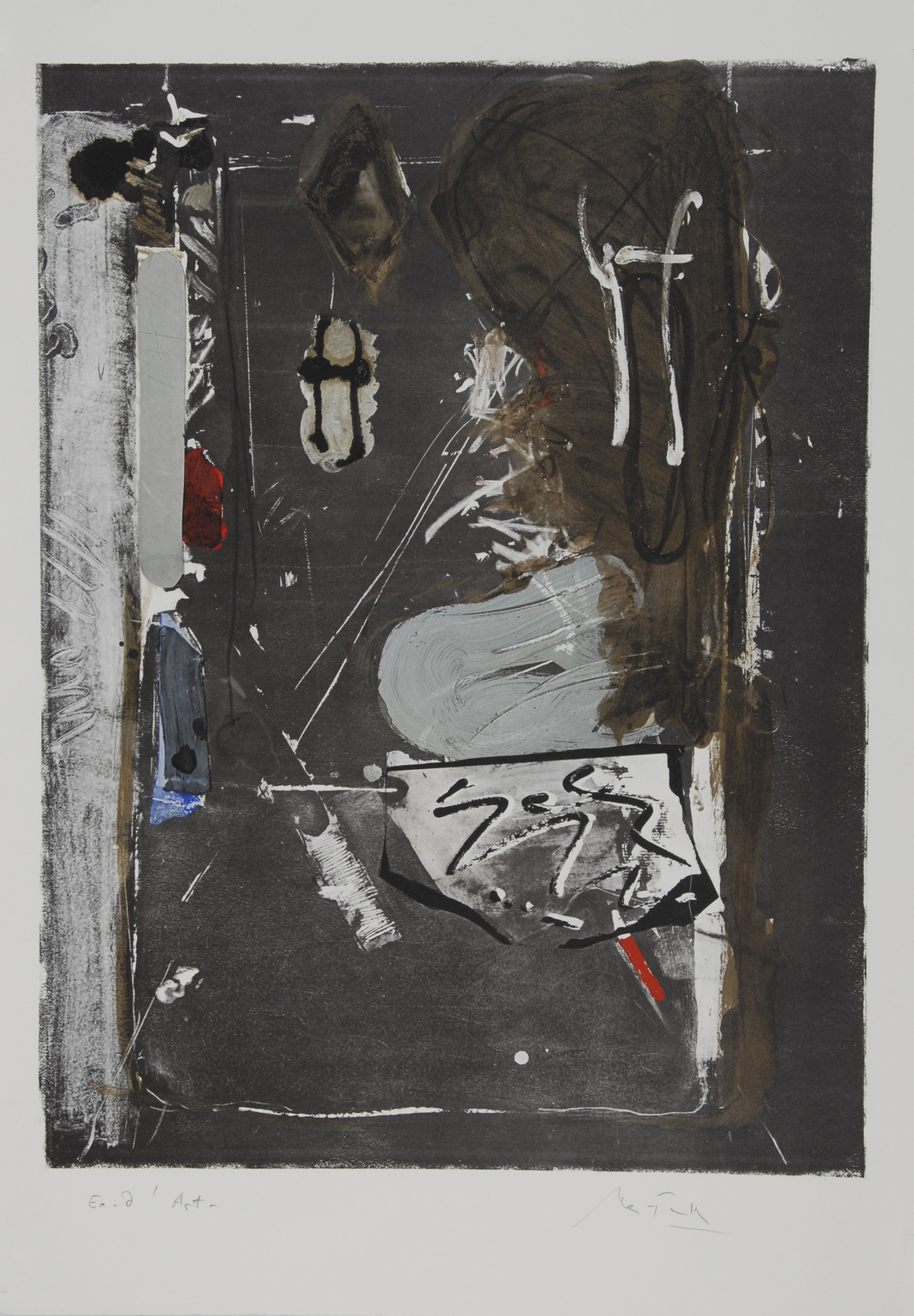 Hans Falk, 3 sheets: Untitled